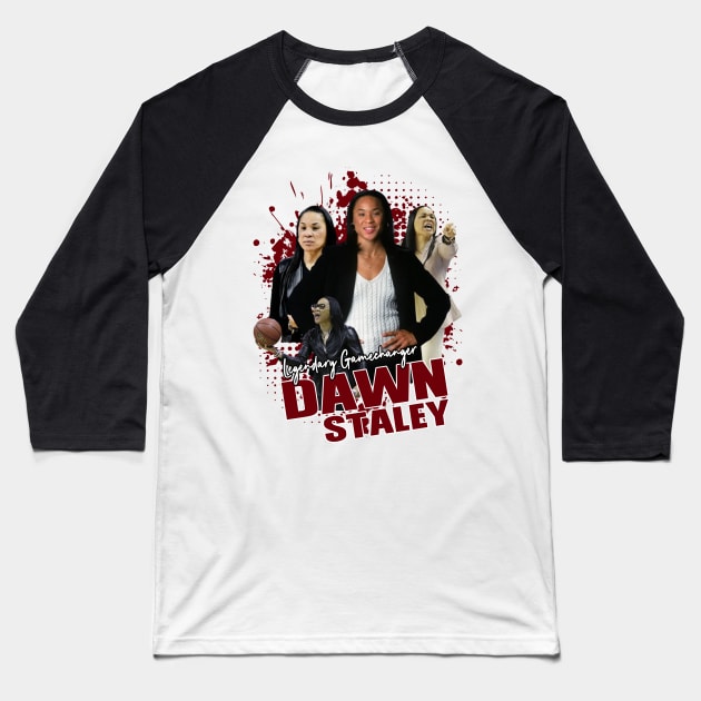 Dawn Staley Tribute Baseball T-Shirt by hadij1264